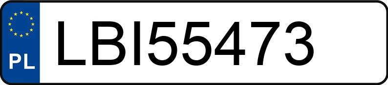 Numer rejestracyjny LBI 55473 posiada AUDI A6 - LBI55473 Numer rejestracyjny LBI 55473 posiada AUDI A6 - LBI55473