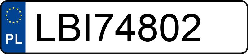 Numer rejestracyjny LBI 74802 posiada SEAT Ibiza 1.0 MPI MR`21 E6d Style - LBI74802