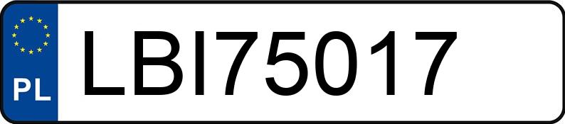 Numer rejestracyjny LBI 75017 posiada PORSCHE Cayenne 4.5 MR`02 E3 Turbo Tiptronic - LBI75017