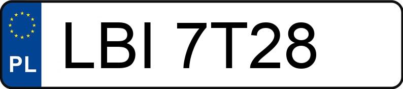 Numer rejestracyjny LBI 7T28 posiada VOLKSWAGEN GOLF 1.9 TDI - LBI7T28 Numer rejestracyjny LBI 7T28 posiada VOLKSWAGEN GOLF 1.9 TDI - LBI7T28