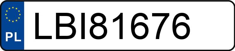 Numer rejestracyjny LBI 81676 posiada MERCEDES-BENZ CLA 180 CDI - LBI81676