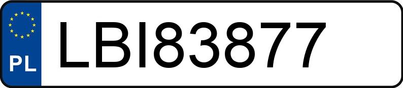 Numer rejestracyjny LBI 83877 posiada VOLKSWAGEN TIGUAN - LBI83877 Numer rejestracyjny LBI 83877 posiada VOLKSWAGEN TIGUAN - LBI83877