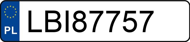 Numer rejestracyjny LBI 87757 posiada BMW 335D - LBI87757 Numer rejestracyjny LBI 87757 posiada BMW 335D - LBI87757