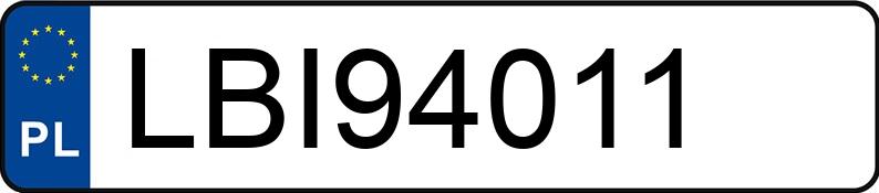Numer rejestracyjny LBI 94011 posiada SANOK D 47B - LBI94011 Numer rejestracyjny LBI 94011 posiada SANOK D 47B - LBI94011