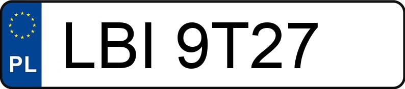 Numer rejestracyjny LBI 9T27 posiada AUDI A6 Avant 2.5 TDi Kat. C4 A6 Avant 2.5 TDi Kat. C4 - LBI9T27