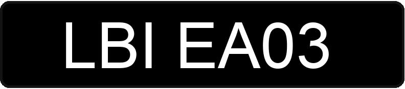 Numer rejestracyjny LBI EA03 posiada WLADIMIREC T 25A2 - LBIEA03