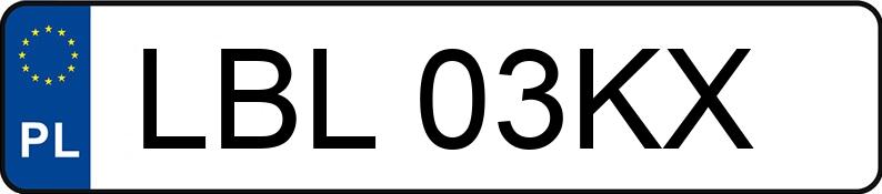 Numer rejestracyjny LBL03KX posiada VOLVO V40 1.7 MR`96 V40 1.7 MR`96