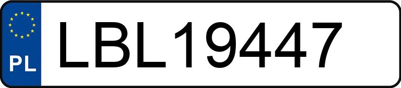 Numer rejestracyjny LBL 19447 posiada RENAULT MASTER - LBL19447 Numer rejestracyjny LBL 19447 posiada RENAULT MASTER - LBL19447