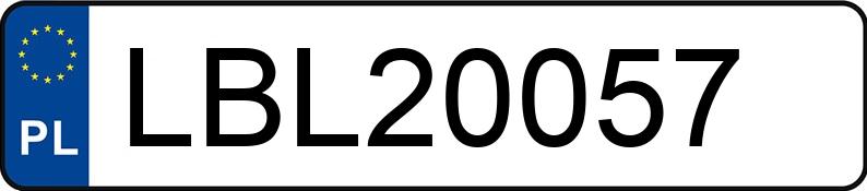 Numer rejestracyjny LBL 20057 posiada AUDI A3 1.9 TDi DPF MR`06 E4 8P Ambition - LBL20057 Numer rejestracyjny LBL 20057 posiada AUDI A3 1.9 TDi DPF MR`06 E4 8P Ambition - LBL20057