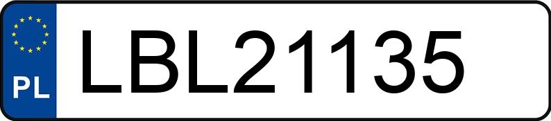 Numer rejestracyjny LBL 21135 posiada VOLKSWAGEN POLO - LBL21135