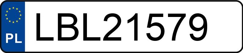 Numer rejestracyjny LBL 21579 posiada AUDI A4 Avant 1.9 TDi Kat. MR`00 E3 8E A4 Avant 1.9 TDi Kat. MR`00 E3 8E - LBL21579