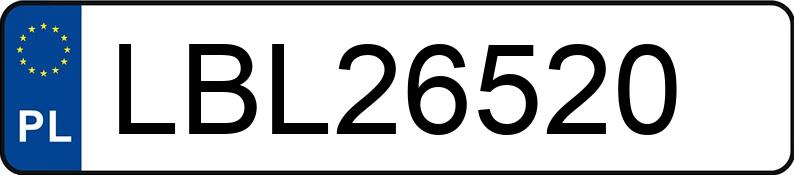 Numer rejestracyjny LBL 26520 posiada BMW 330 3.0 D - LBL26520 Numer rejestracyjny LBL 26520 posiada BMW 330 3.0 D - LBL26520