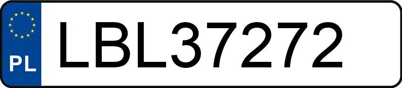 Numer rejestracyjny LBL 37272 posiada RENAULT MASTER - LBL37272