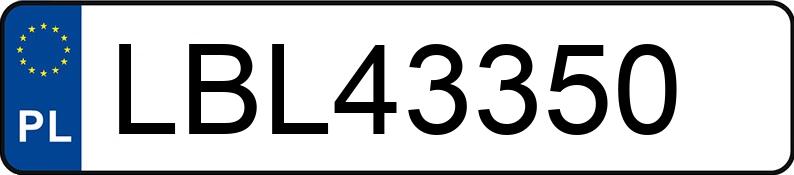Numer rejestracyjny LBL 43350 posiada IVECO 35-150 Daily MR`16 E6 3.5t 35C15 - LBL43350 Numer rejestracyjny LBL 43350 posiada IVECO 35-150 Daily MR`16 E6 3.5t 35C15 - LBL43350