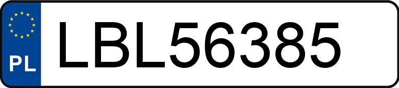 Numer rejestracyjny LBL 56385 posiada BMW 320I - LBL56385 Numer rejestracyjny LBL 56385 posiada BMW 320I - LBL56385