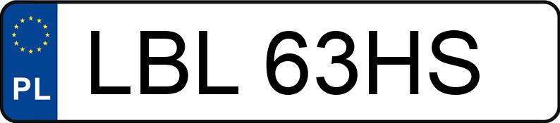 Numer rejestracyjny LBL 63HS posiada VOLKSWAGEN Polo 1.05 Kat. MR`91 - LBL63HS