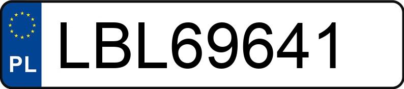 Numer rejestracyjny LBL 69641 posiada VOLKSWAGEN Transporter T4 TDi MR`96 2.7t Mixt - LBL69641