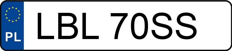 Numer rejestracyjny LBL 70SS posiada MERCEDES-BENZ E 250 TD 210 Elegance - LBL70SS