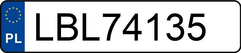 Numer rejestracyjny LBL 74135 posiada OPEL ASTRA - LBL74135 Numer rejestracyjny LBL 74135 posiada OPEL ASTRA - LBL74135