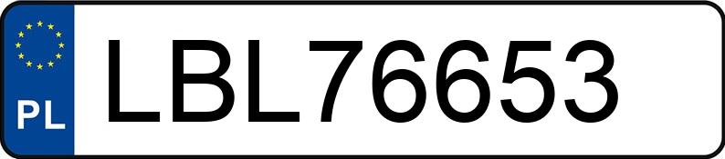 Numer rejestracyjny LBL 76653 posiada BMW 750LI - LBL76653 Numer rejestracyjny LBL 76653 posiada BMW 750LI - LBL76653