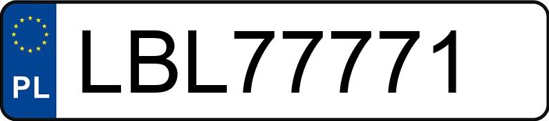 Numer rejestracyjny LBL 77771 posiada MERCEDES-BENZ C180 KOMPRESSOR - LBL77771