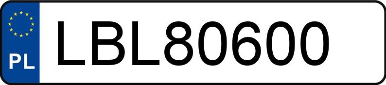Numer rejestracyjny LBL 80600 posiada MITSUBISHI Space Star 1.2 MR`20 E6 Intense - LBL80600