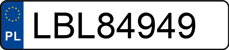 Numer rejestracyjny LBL 84949 posiada DAIMLERCHRYSLER CLS - LBL84949 Numer rejestracyjny LBL 84949 posiada DAIMLERCHRYSLER CLS - LBL84949
