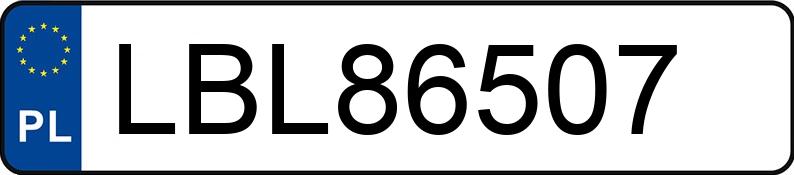 Numer rejestracyjny LBL 86507 posiada FIAT 125P 1300 - LBL86507 Numer rejestracyjny LBL 86507 posiada FIAT 125P 1300 - LBL86507