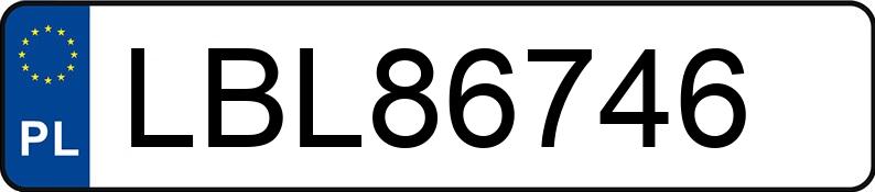Numer rejestracyjny LBL 86746 posiada MERCEDES-BENZ C 300 - LBL86746