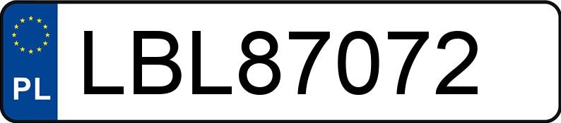 Numer rejestracyjny LBL 87072 posiada FORD FIESTA - LBL87072 Numer rejestracyjny LBL 87072 posiada FORD FIESTA - LBL87072