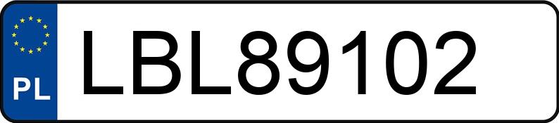 Numer rejestracyjny LBL 89102 posiada KIA SPORTAGE - LBL89102