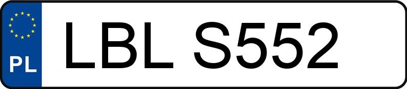 Numer rejestracyjny LBL S552 posiada SAME SOLARIS 35 DT - LBLS552