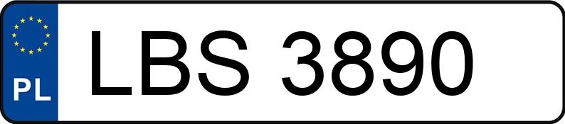 Numer rejestracyjny LBS 3890 posiada FORD-NIEMCY FIESTA 1.3 KAT - LBS3890 Numer rejestracyjny LBS 3890 posiada FORD-NIEMCY FIESTA 1.3 KAT - LBS3890