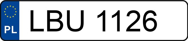 Numer rejestracyjny LBU 1126 posiada DAEWOO / FSO Polonez Caro 1.4 16V Kat. MR`97 PLUS GLi - LBU1126 Numer rejestracyjny LBU 1126 posiada DAEWOO / FSO Polonez Caro 1.4 16V Kat. MR`97 PLUS GLi - LBU1126