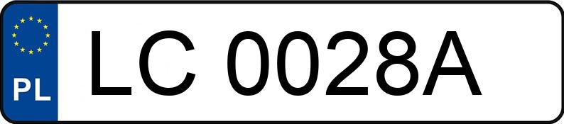 Numer rejestracyjny LC 0028A posiada MERCEDES-BENZ S 500 MR`13 E5 222 S 500 MR`13 E5 222 - LC0028A