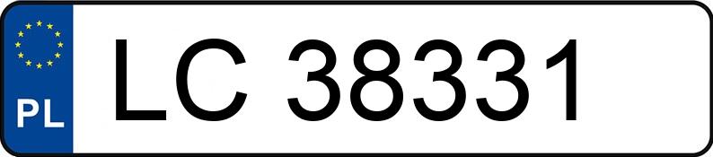 Il numero di registrazione LC 38331 ha MERCEDES-BENZ 1846 Actros E5 18.0t 1846 LS - LC38331