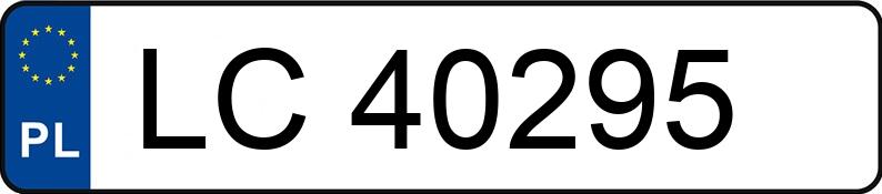 Numer rejestracyjny LC 40295 posiada SKODA OCTAVIA 1.9 TDI - LC40295 Numer rejestracyjny LC 40295 posiada SKODA OCTAVIA 1.9 TDI - LC40295