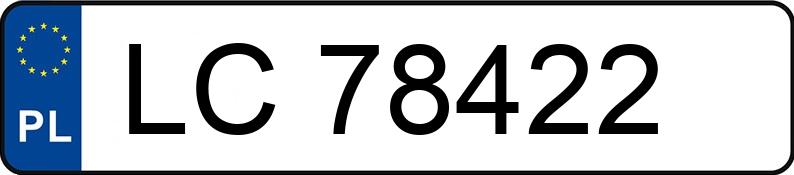 Numer rejestracyjny LC 78422 posiada PEUGEOT 508 - LC78422