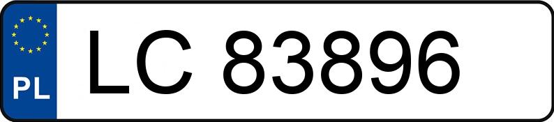 Numer rejestracyjny LC 83896 posiada AUDI A5 - LC83896