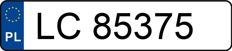 Numer rejestracyjny LC 85375 posiada VOLKSWAGEN Golf VI Variant 1.6 TDI MR`08 E5 Trendline - LC85375 Numer rejestracyjny LC 85375 posiada VOLKSWAGEN Golf VI Variant 1.6 TDI MR`08 E5 Trendline - LC85375