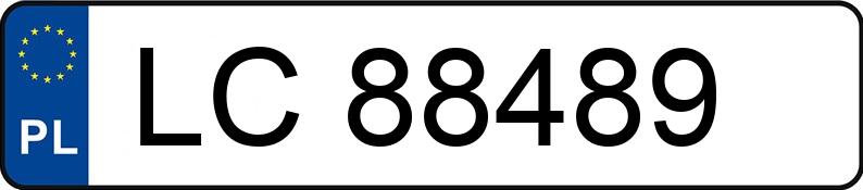Numer rejestracyjny LC 88489 posiada OPEL VECTRA-C - LC88489 Numer rejestracyjny LC 88489 posiada OPEL VECTRA-C - LC88489
