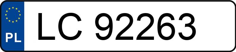 Numer rejestracyjny LC 92263 posiada RENAULT Talisman dCi MR`15 E6 Initiale Paris Energy 160 EDC - LC92263