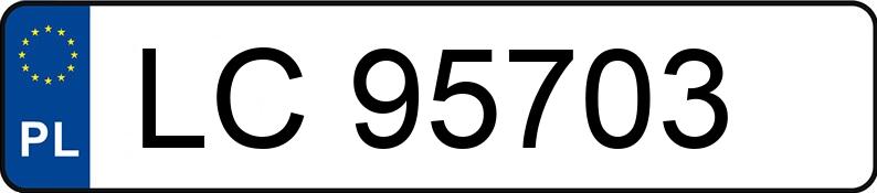 Registreringsnummeret LC 95703 har HUMMER H2 - LC95703