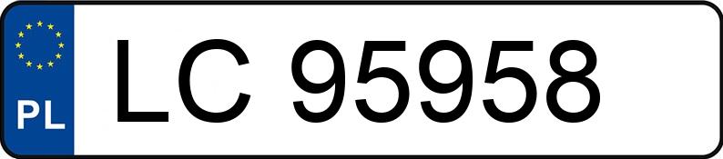 Numer rejestracyjny LC 95958 posiada AUDI A2 - LC95958