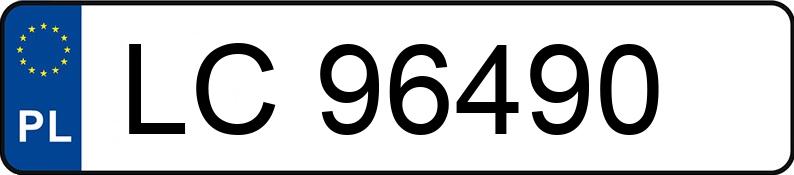 Numer rejestracyjny LC 96490 posiada SEAT Leon 1.4 MR`07 E4 1P Reference - LC96490