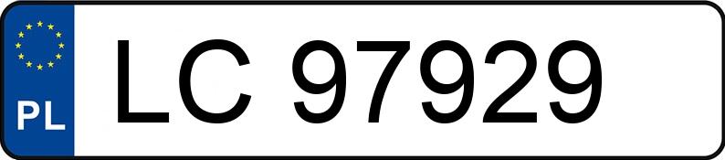 Numer rejestracyjny LC 97929 posiada DACIA Sandero 0.9 Tce MR`13 E5 SL Blackline - LC97929 Numer rejestracyjny LC 97929 posiada DACIA Sandero 0.9 Tce MR`13 E5 SL Blackline - LC97929