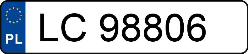 Numer rejestracyjny LC 98806 posiada NESO BUS NESO BUS NESO BUS 12 - LC98806