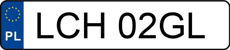 Numer rejestracyjny LCH 02GL posiada AUDI 80 AVANT 1.9 TDI - LCH02GL Numer rejestracyjny LCH 02GL posiada AUDI 80 AVANT 1.9 TDI - LCH02GL