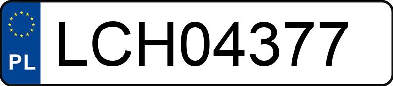 Numer rejestracyjny LCH 04377 posiada MERCEDES-BENZ C 270 CDI MR`00 E3 203 Classic - LCH04377