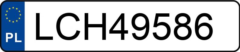Numer rejestracyjny LCH 49586 posiada RENAULT TWINGO 1.2 KAT - LCH49586